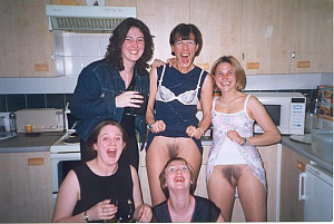 Retro amateur photos of girls in pantyhose